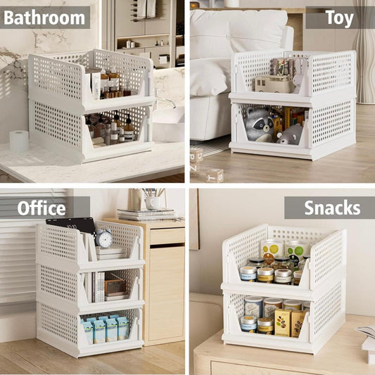 Ventilated Stackable Rack – Space-Saving Storage Rack