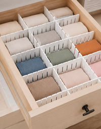 Adjustable Interlocking Drawer Divider | 8 Pcs