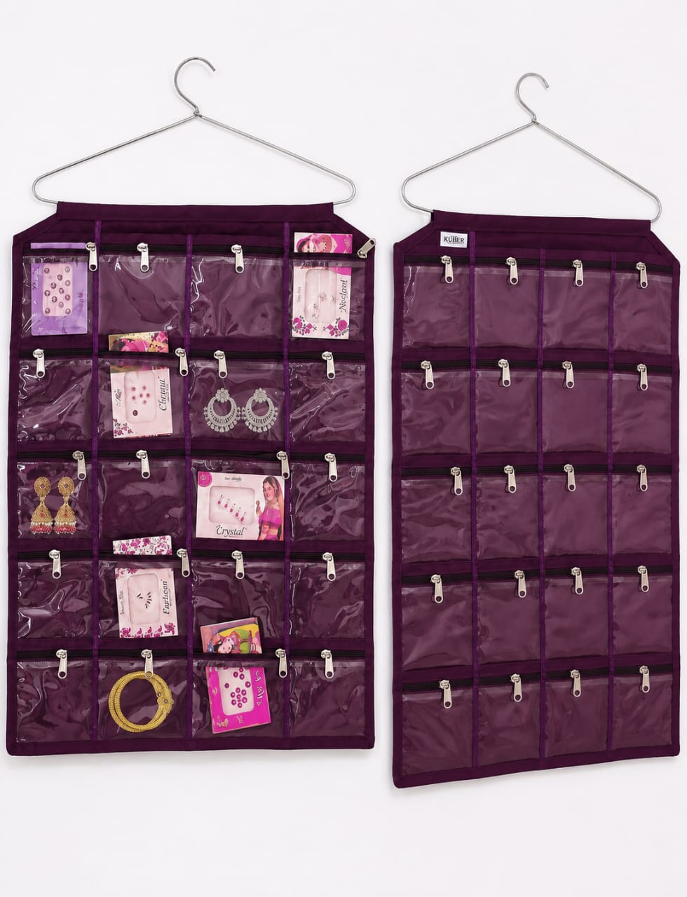 Vertical Hanging Organiser for Jewellery & Accessories