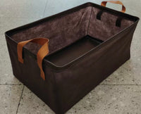 Multi-Purpose Foldable Storage Box with Handles