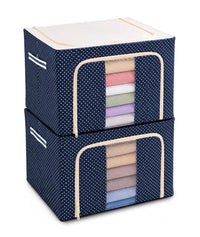 Stackable Transparent Fabric Clothing Organizer