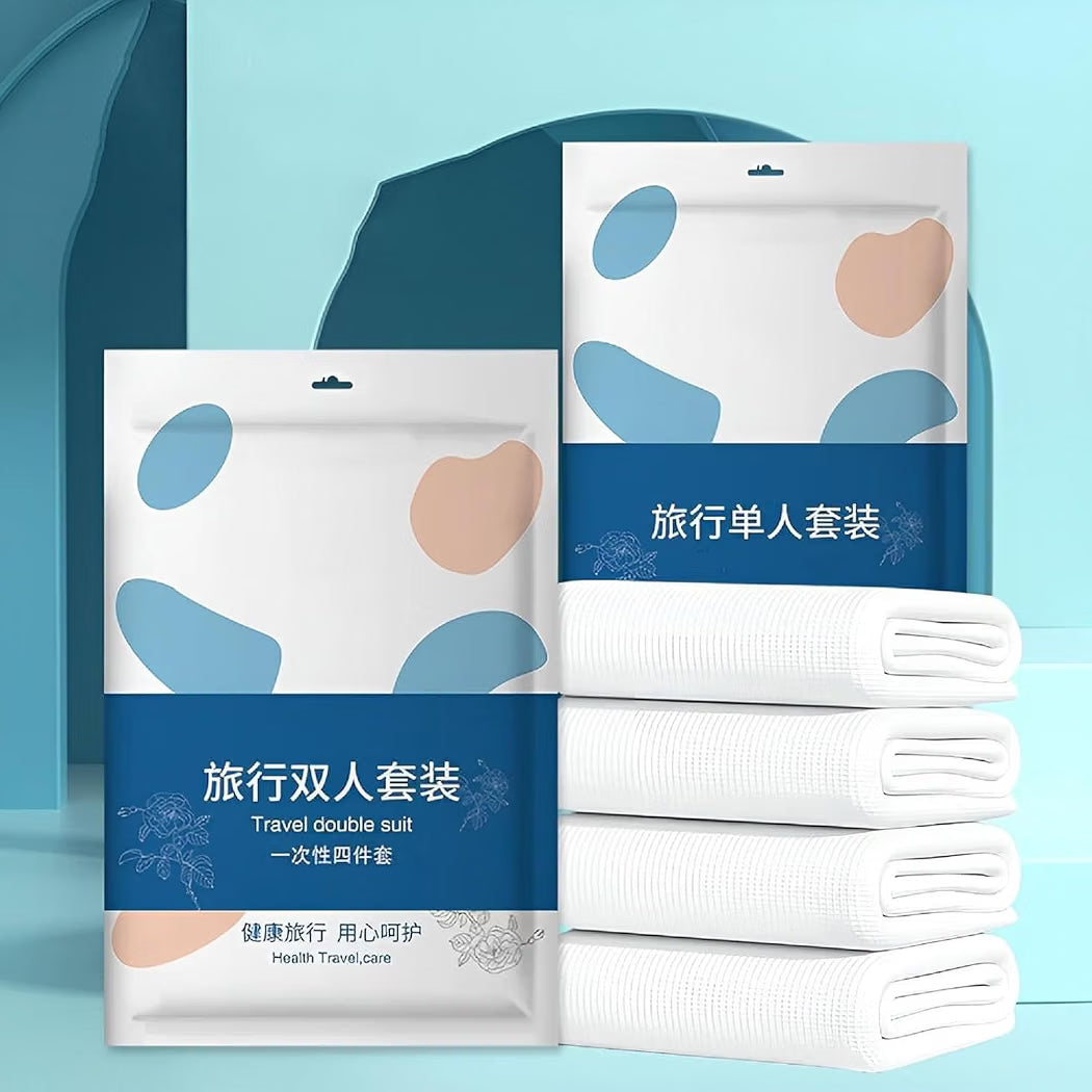 Disposable Double Bed Sheet – Soft, Lightweight & Travel Friendly