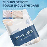 Disposable Double Bed Sheet – Soft, Lightweight & Travel Friendly