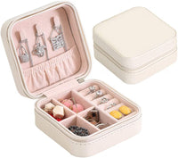 Mini Jewellery Organiser Box | Compact Travel Jewellery Case