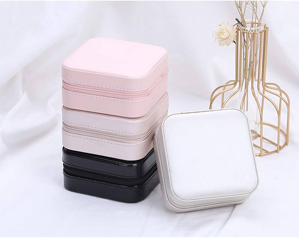 Mini Jewellery Organiser Box | Compact Travel Jewellery Case