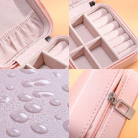 Mini Jewellery Organiser Box | Compact Travel Jewellery Case