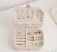 Leather Jewellery Organiser Box | Jewellery Storage Case