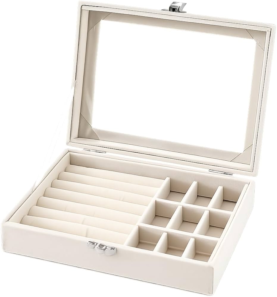 Elegant Velvet Jewellery Storage Box
