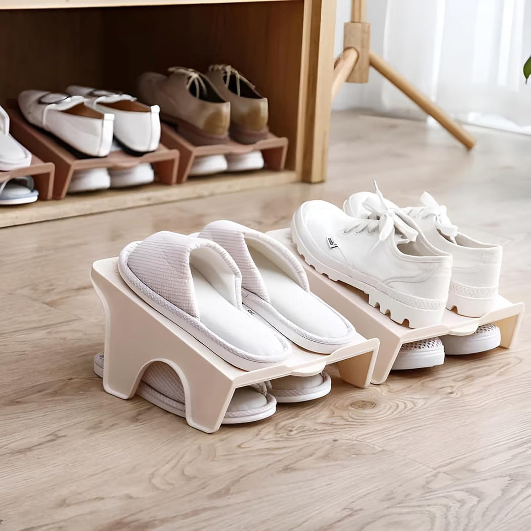 Stackable Shoe Stand | Space-Saving Shoe Organizer