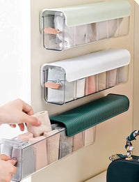 Compact Sock & Clothing Organiser | Acrylic Wardrobe Storage
