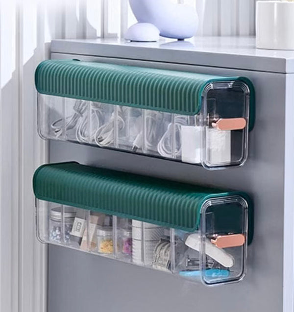 Compact Sock & Clothing Organiser | Acrylic Wardrobe Storage