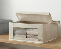 Breathable Mesh Storage Box with Viewing Window