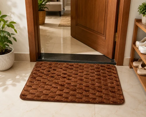 Soft Memory Foam Door Mat – Comfortable & Absorbent Entrance Mat