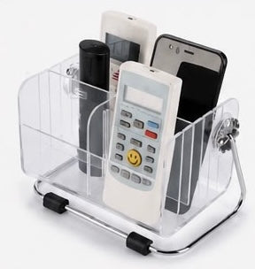 Multi-Slot Remote Holder | Acrylic Remote Organizer
